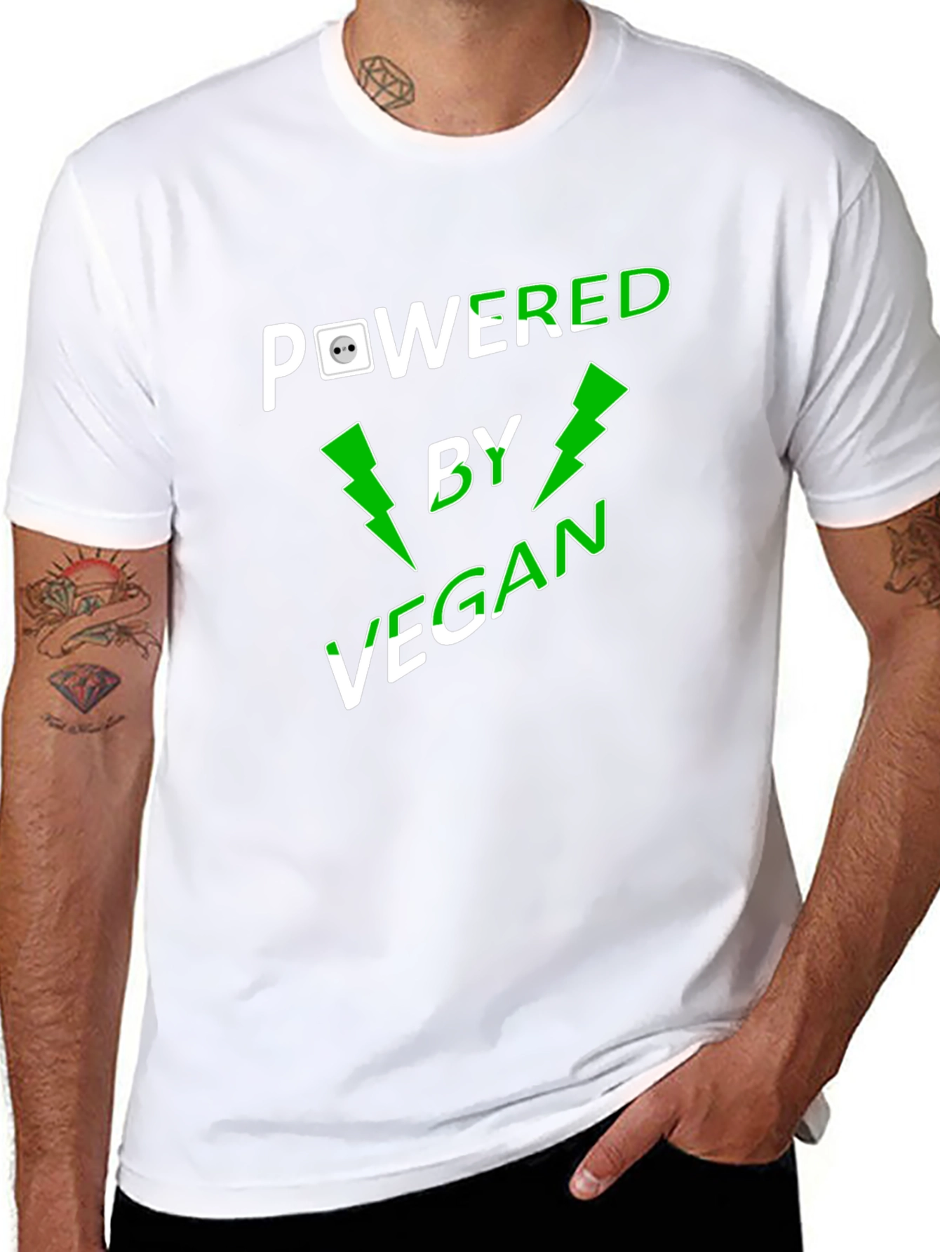 Powered by Vegan T-Shirt