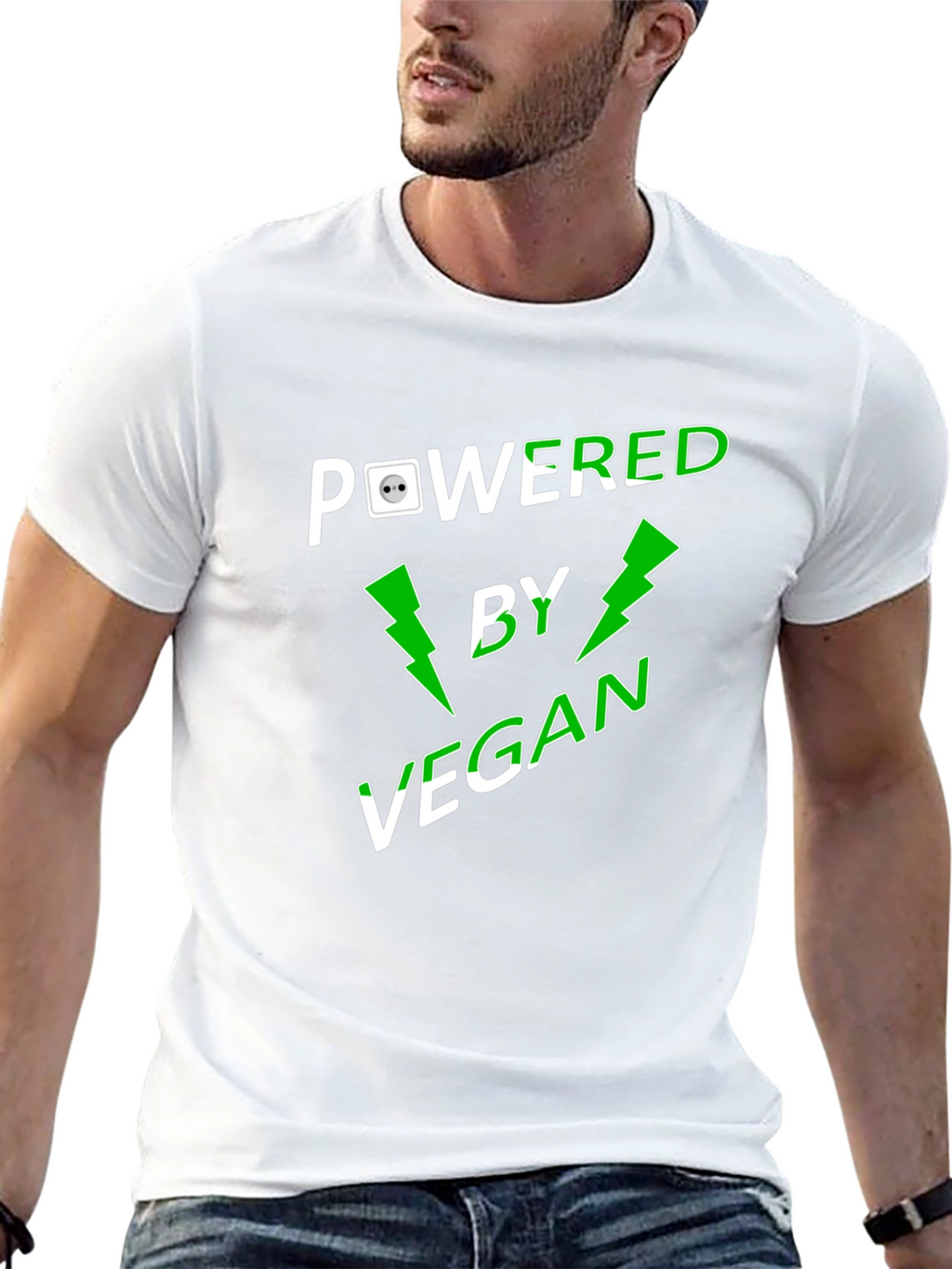 Powered by Vegan T-Shirt