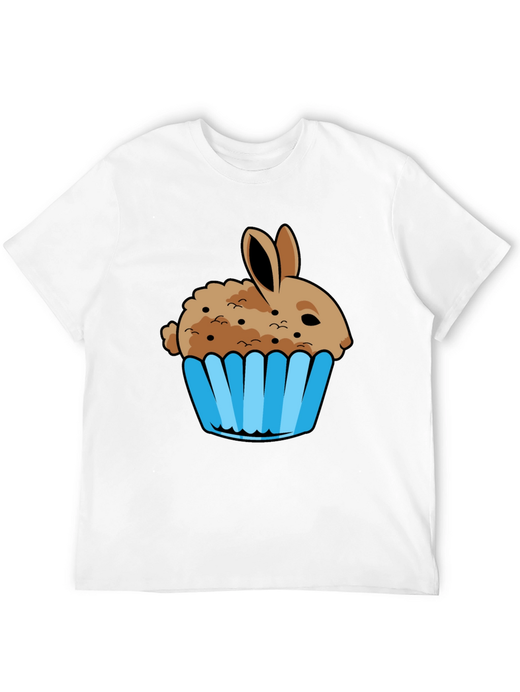 Bunny Cupcake Graphic T-Shirt