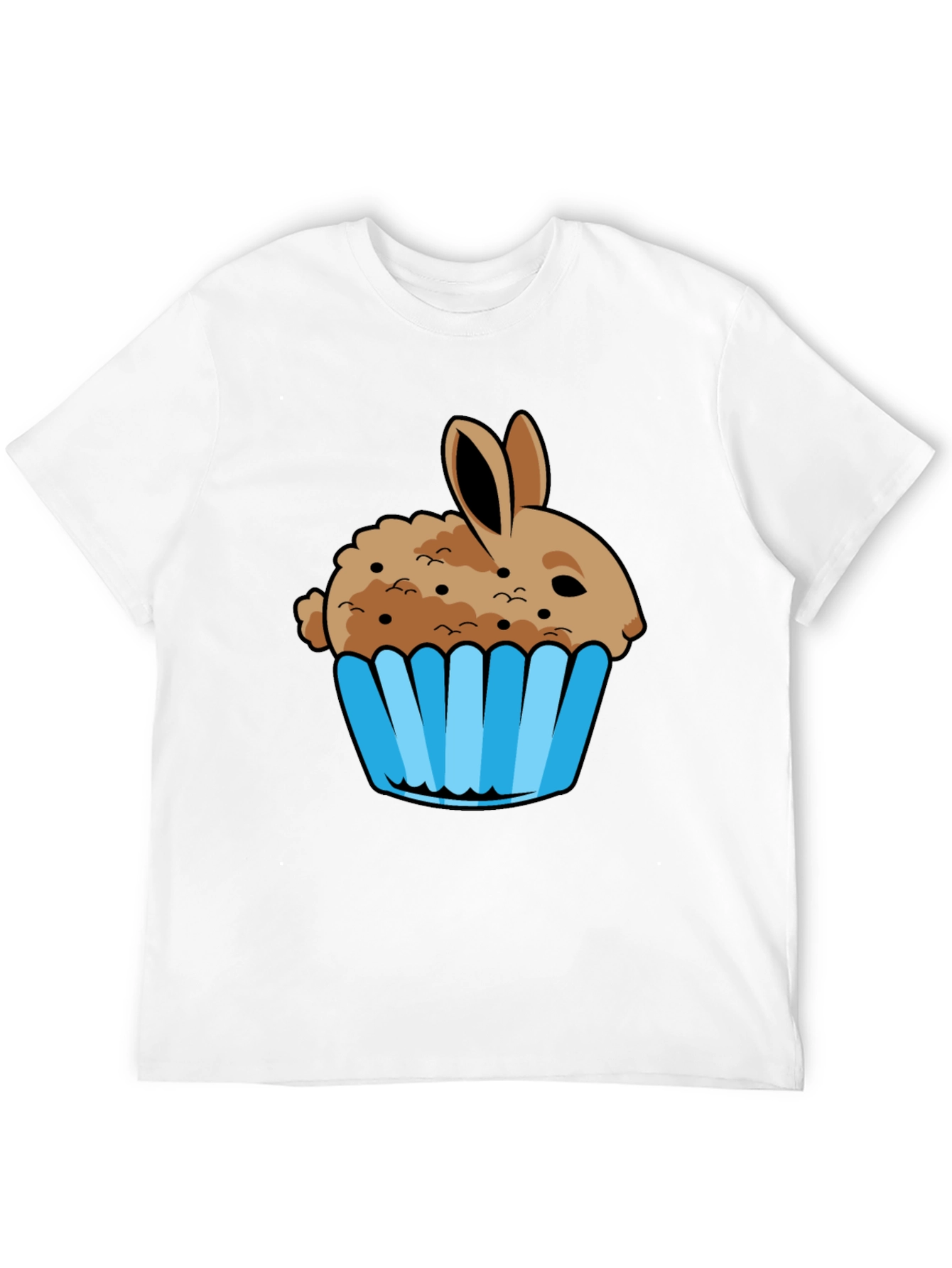 Bunny Cupcake Graphic T-Shirt