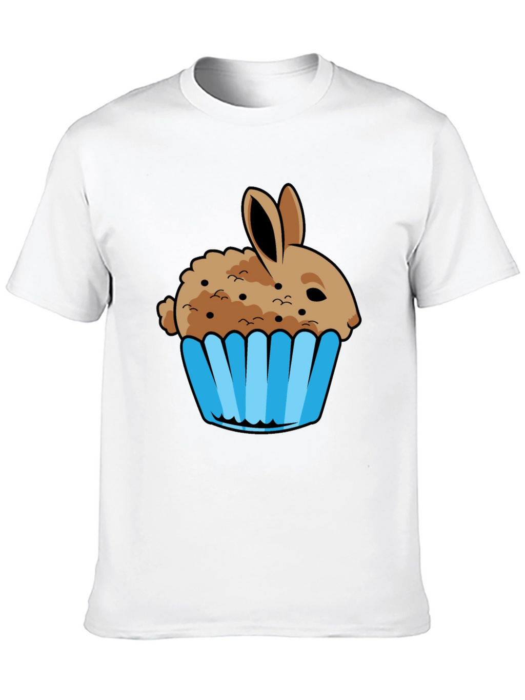 Bunny Cupcake Graphic T-Shirt