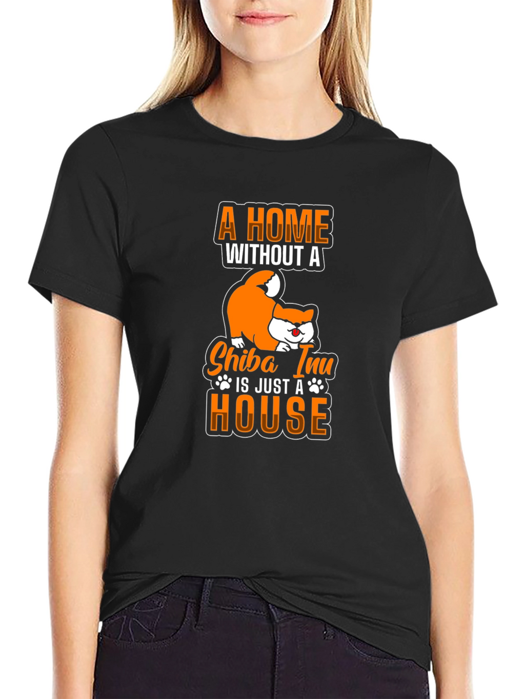 Shiba Inu T-Shirt: A Home Without a Shiba Inu