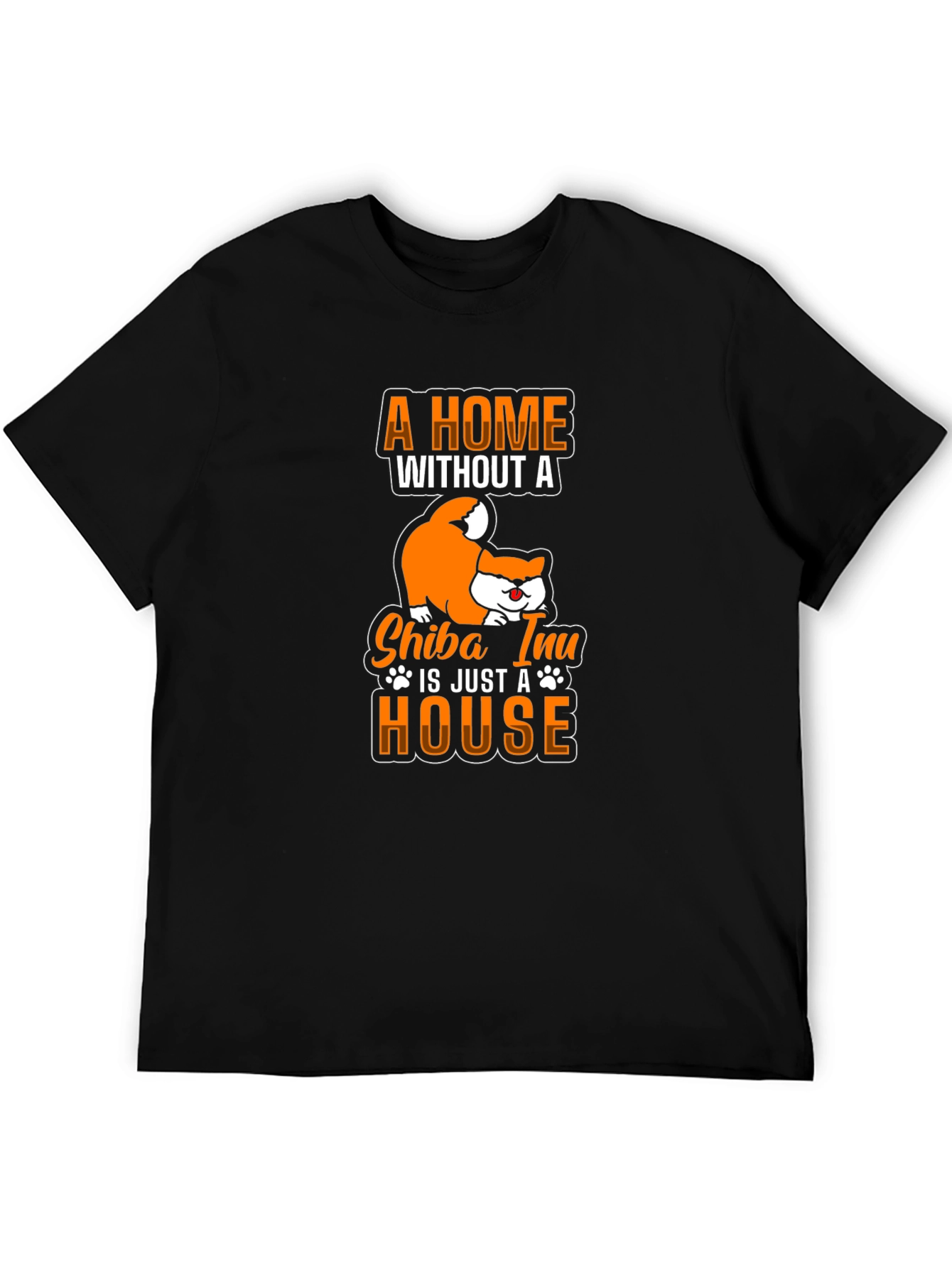 Shiba Inu T-Shirt: A Home Without a Shiba Inu