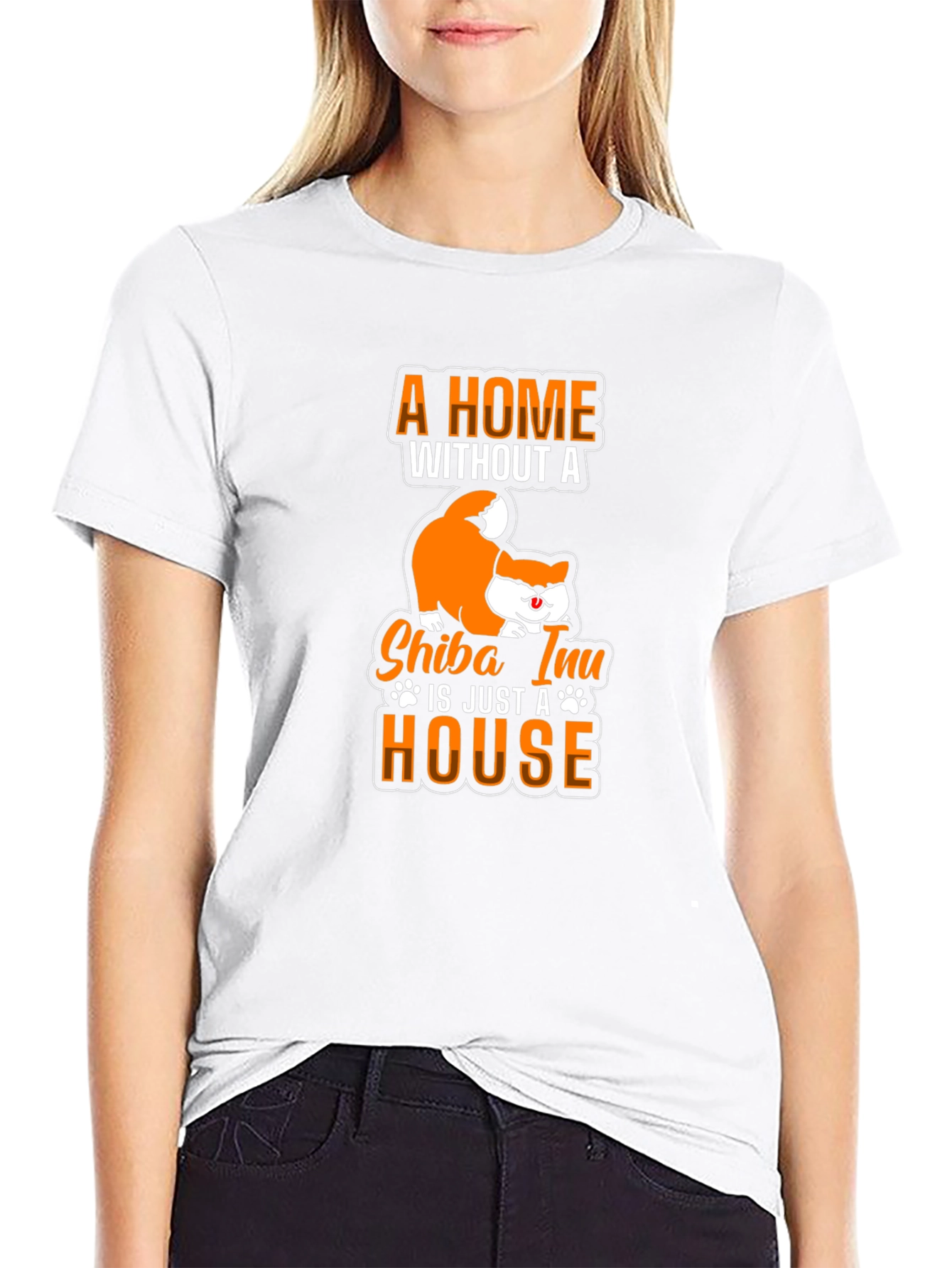 Shiba Inu T-Shirt: A Home Without a Shiba Inu