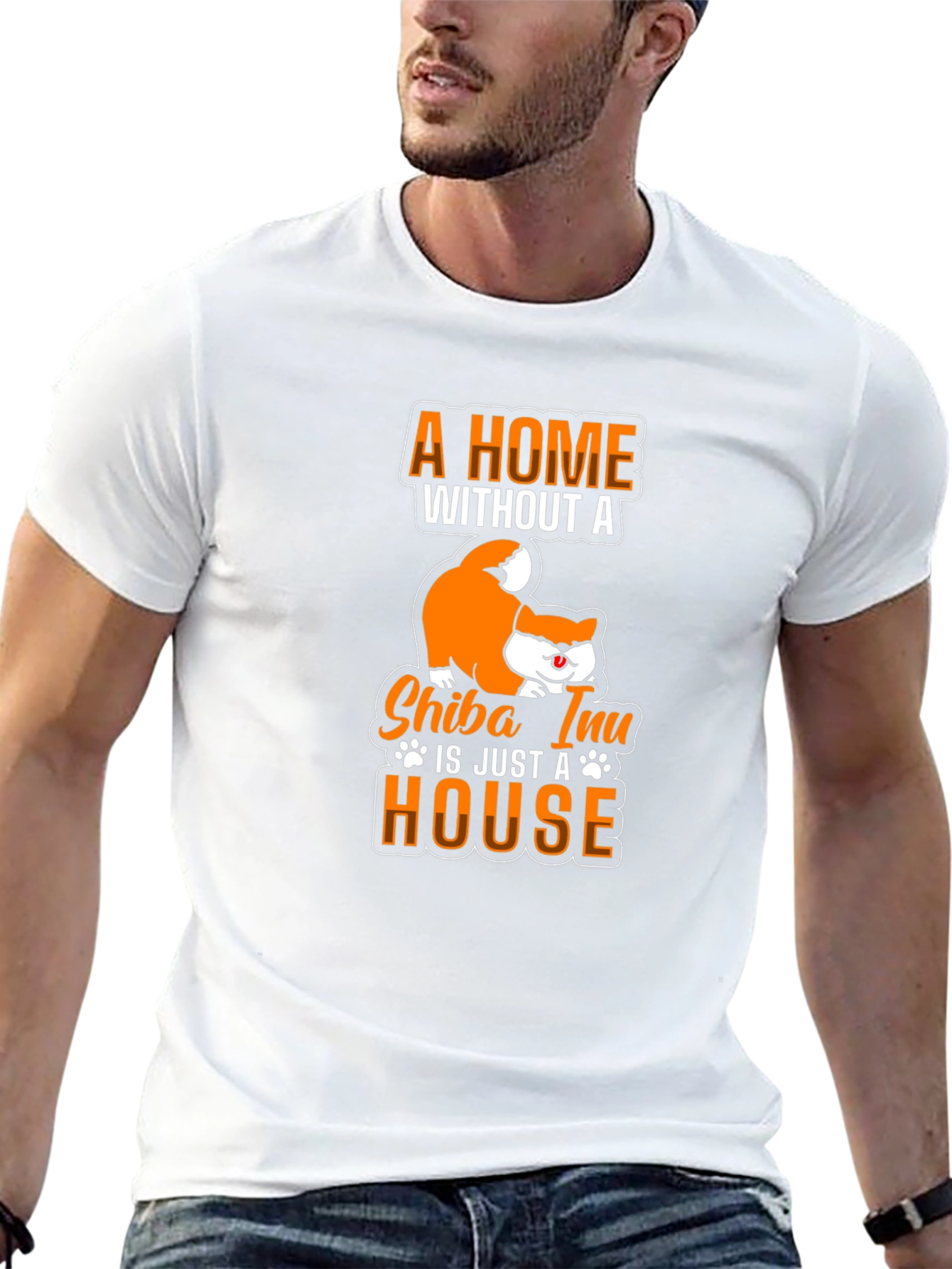 Shiba Inu T-Shirt: A Home Without a Shiba Inu