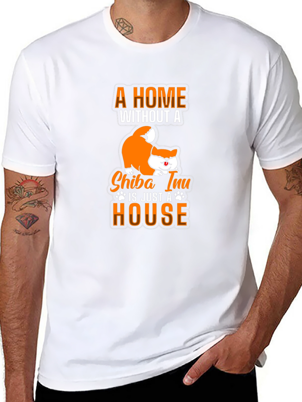 Shiba Inu T-Shirt: A Home Without a Shiba Inu