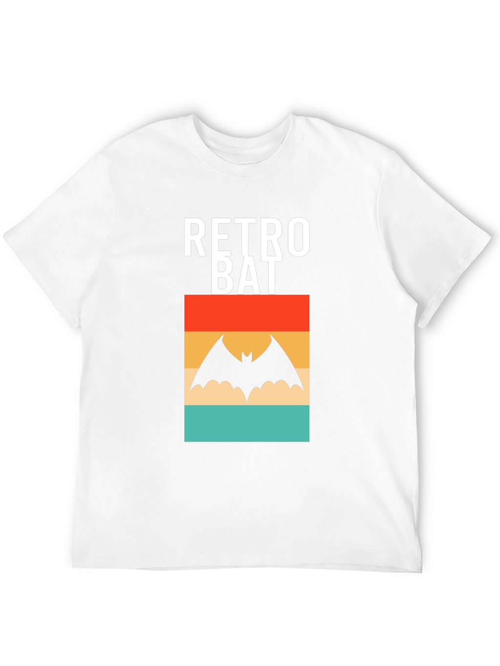 Retro Bat Graphic T-Shirt