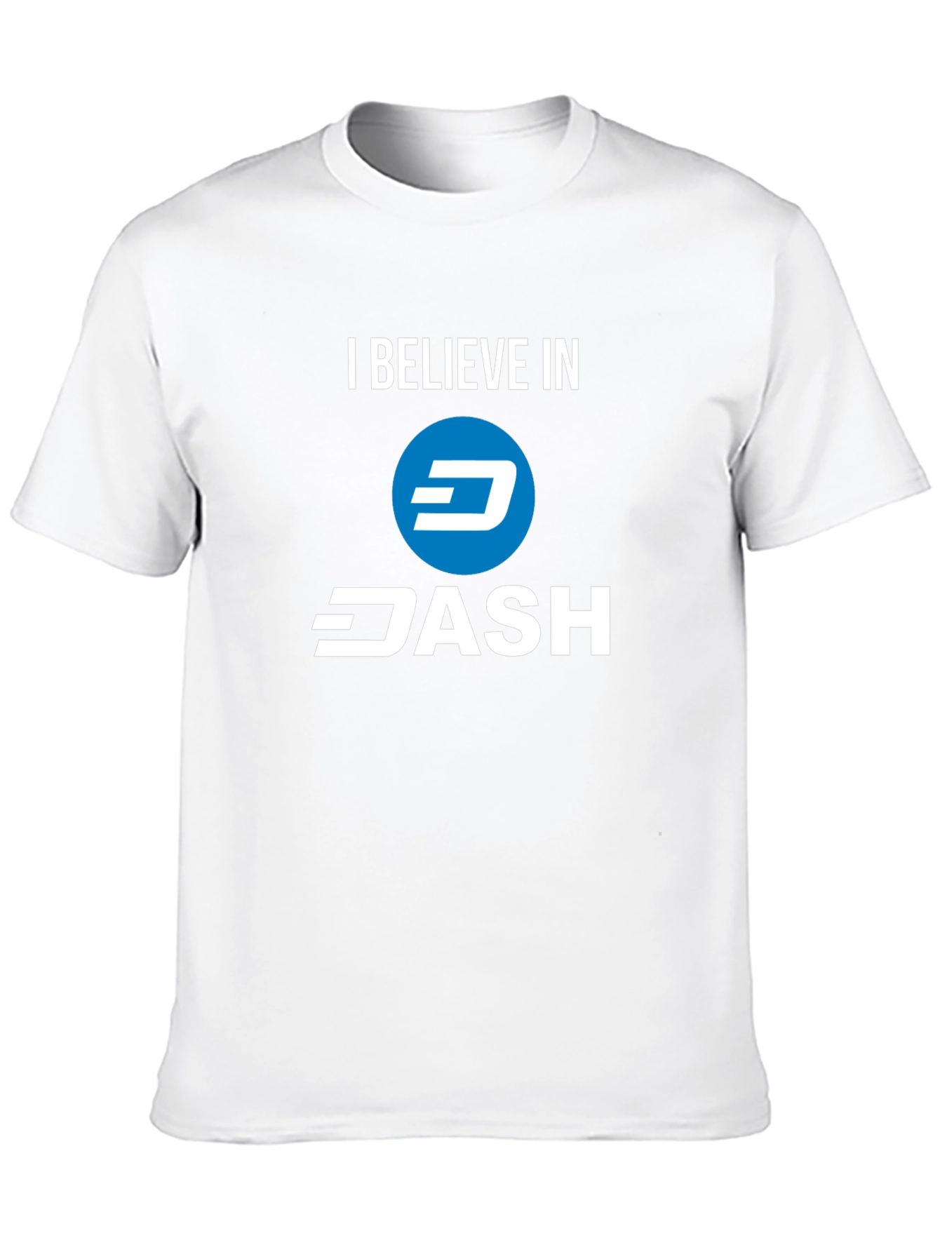 I Believe in Dash T-Shirt - Crypto Enthusiast Tee