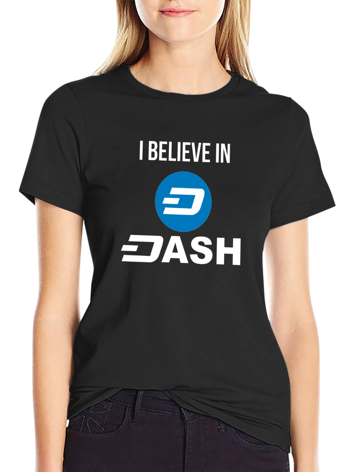 I Believe in Dash T-Shirt - Crypto Enthusiast Tee