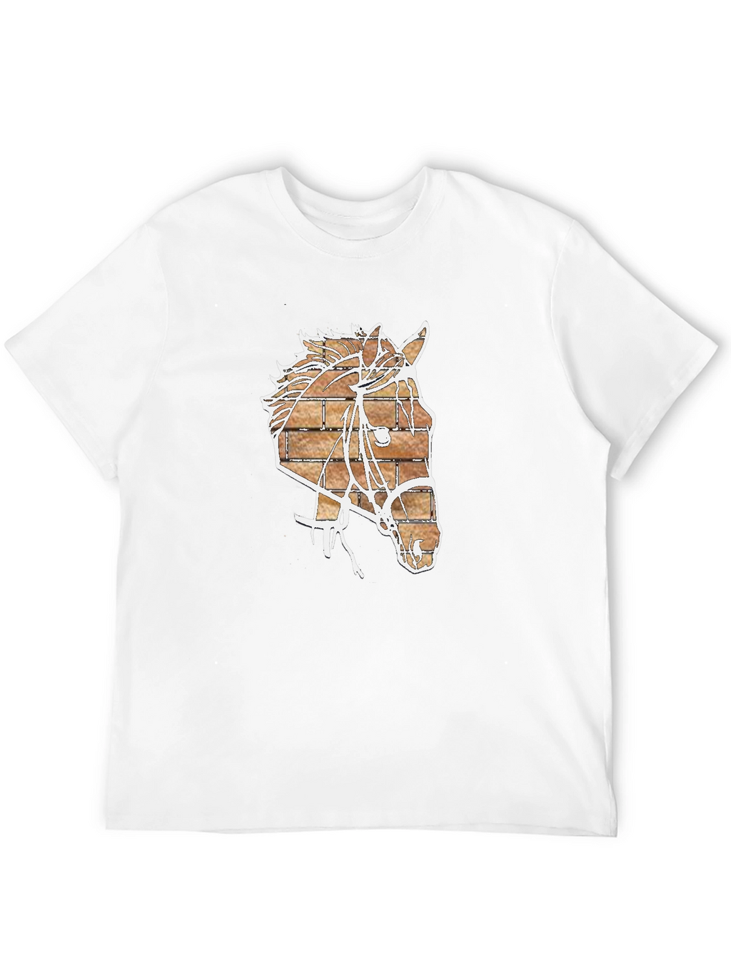 Brick Horse Graphic T-Shirt
