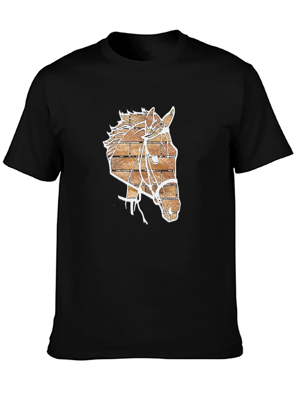 Brick Horse Graphic T-Shirt