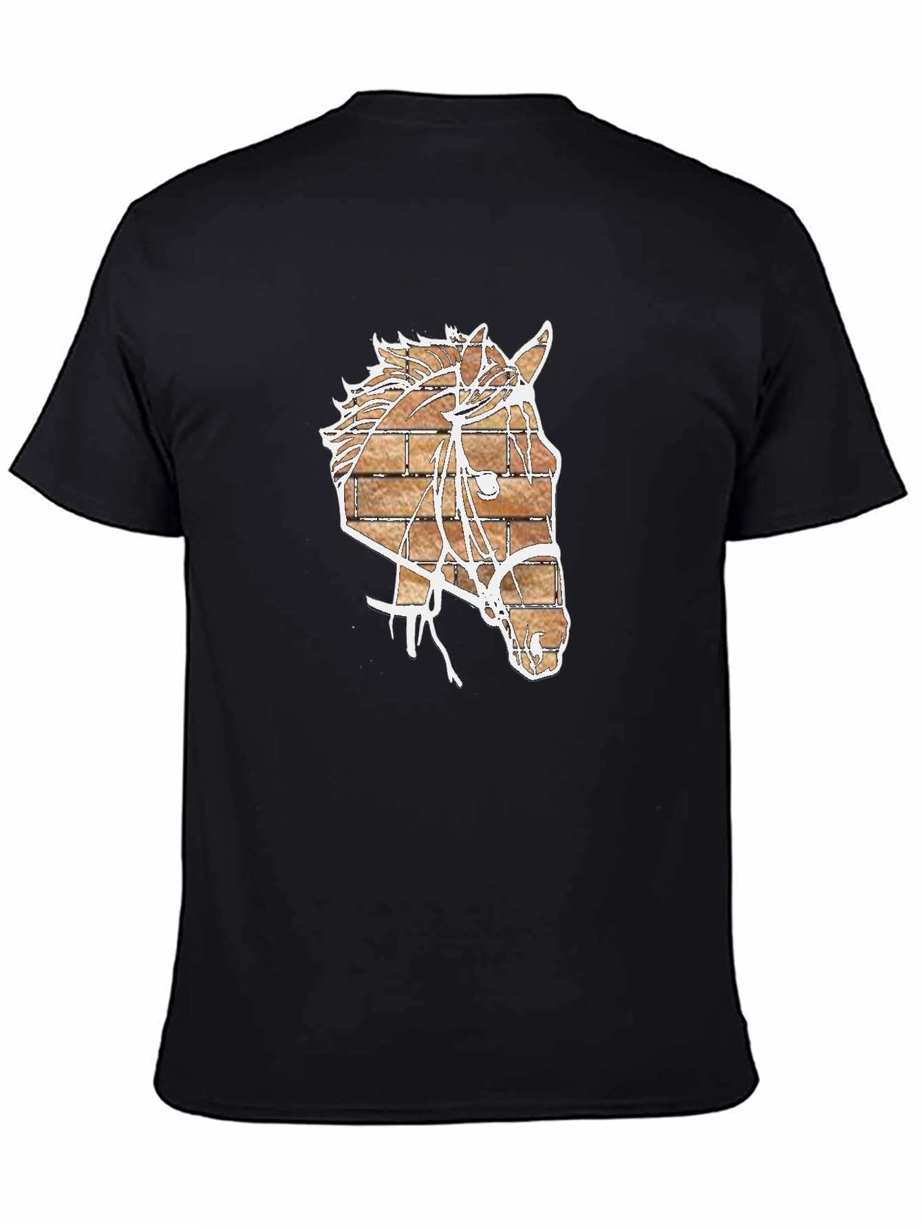 Brick Horse Graphic T-Shirt
