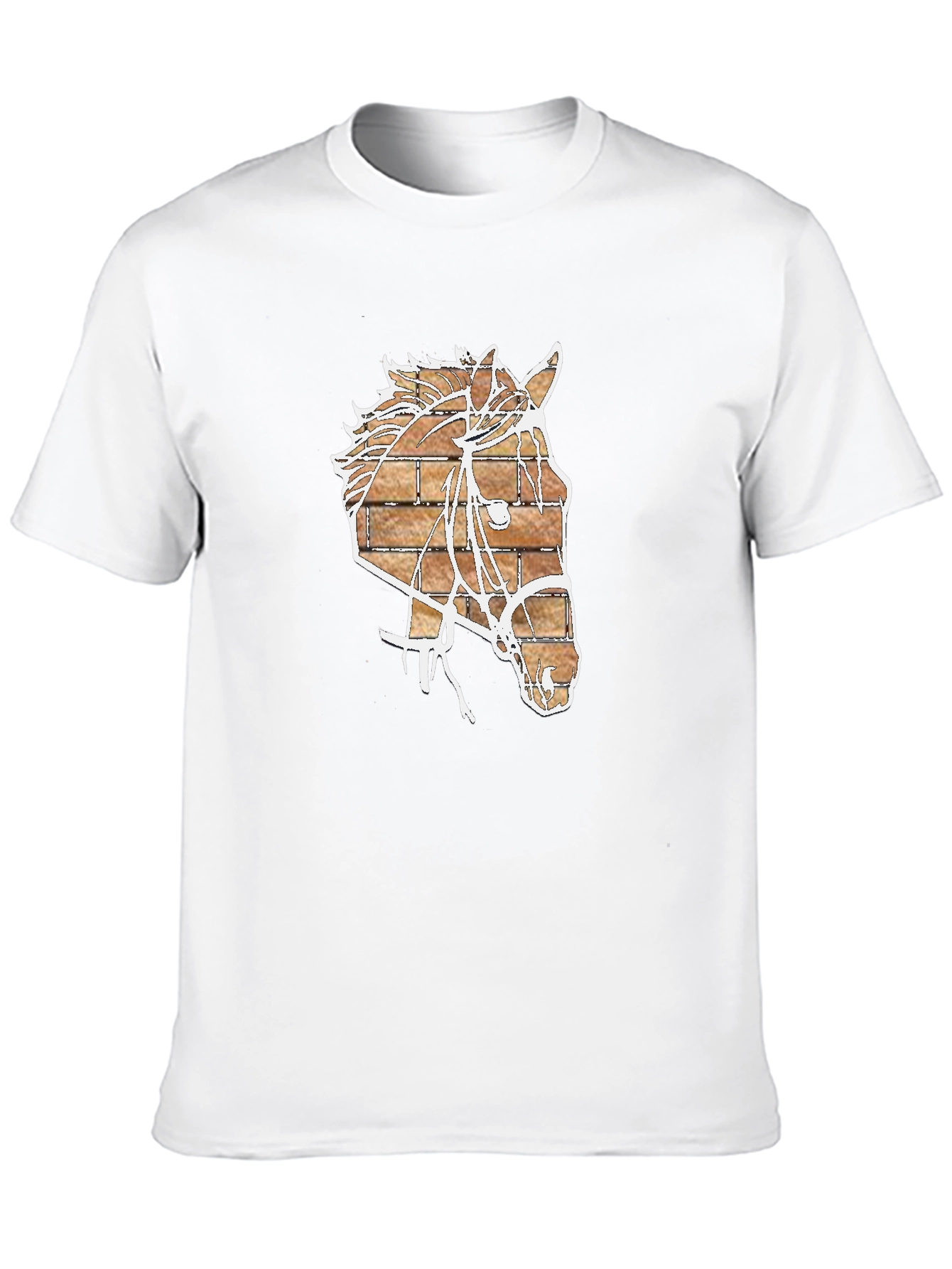 Brick Horse Graphic T-Shirt