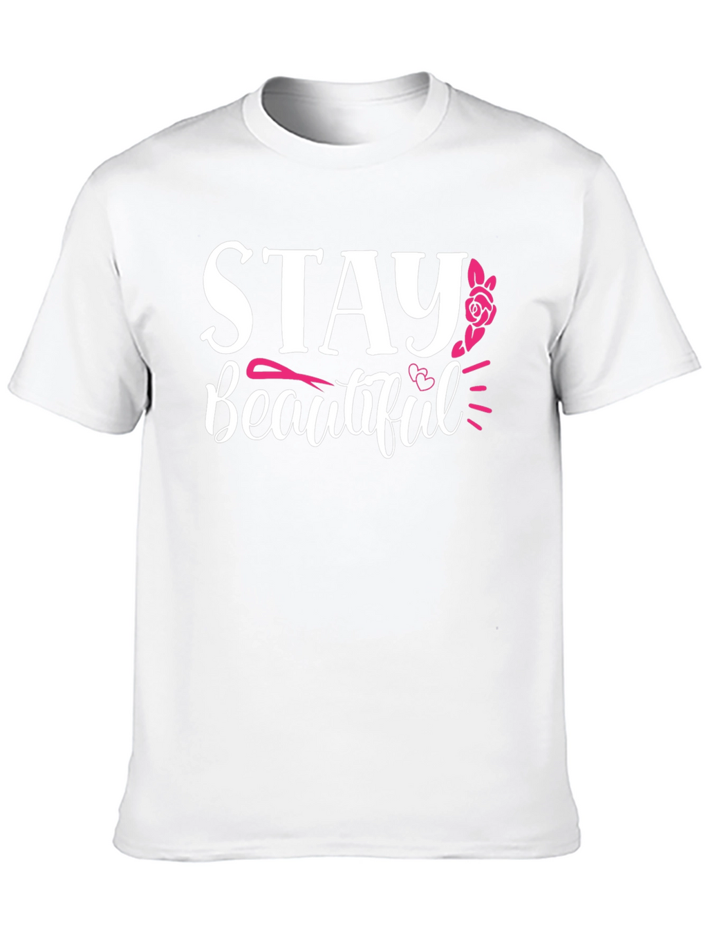 Stay Beautiful Graphic T-Shirt - Black