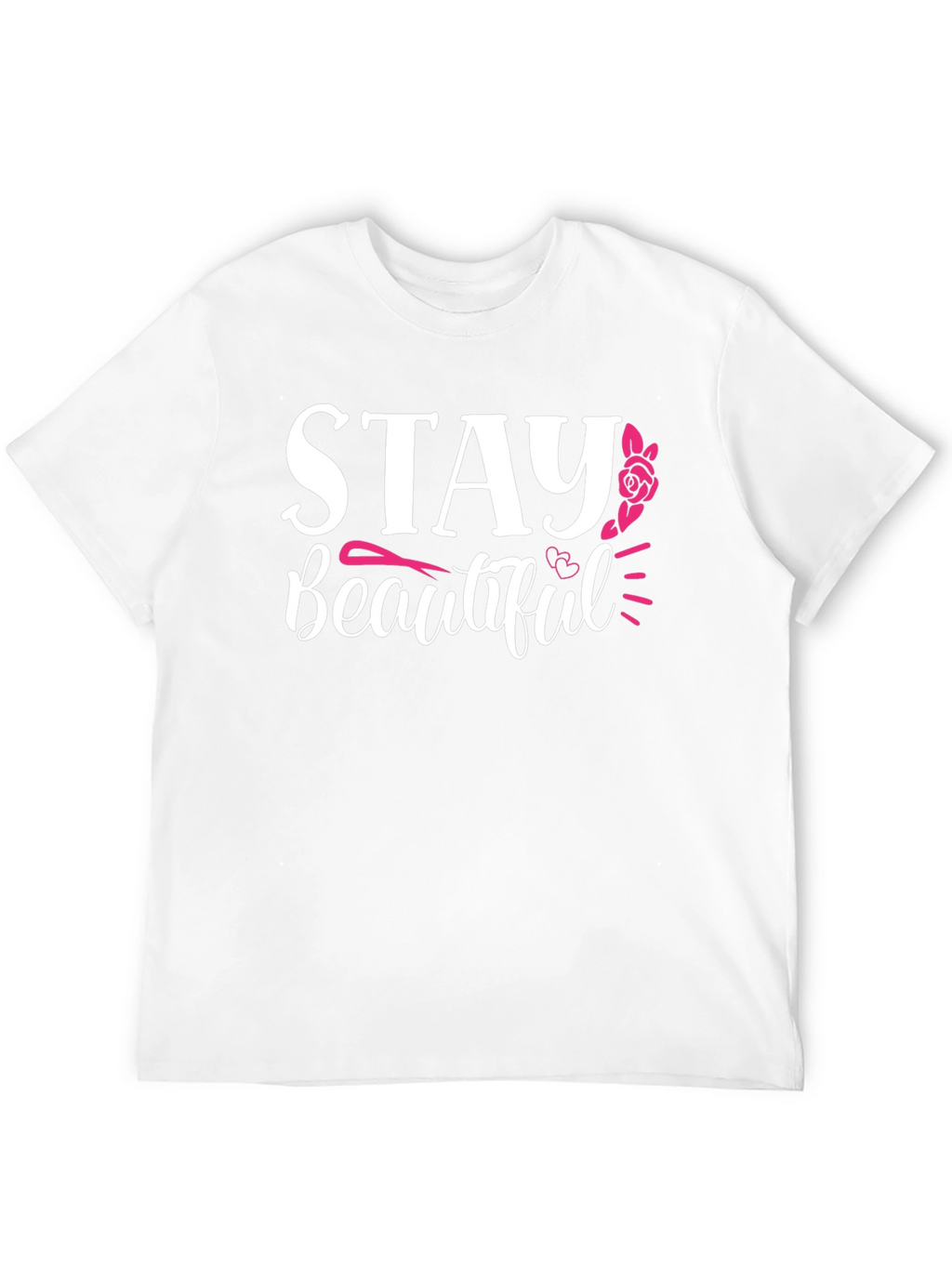 Stay Beautiful Graphic T-Shirt - Black