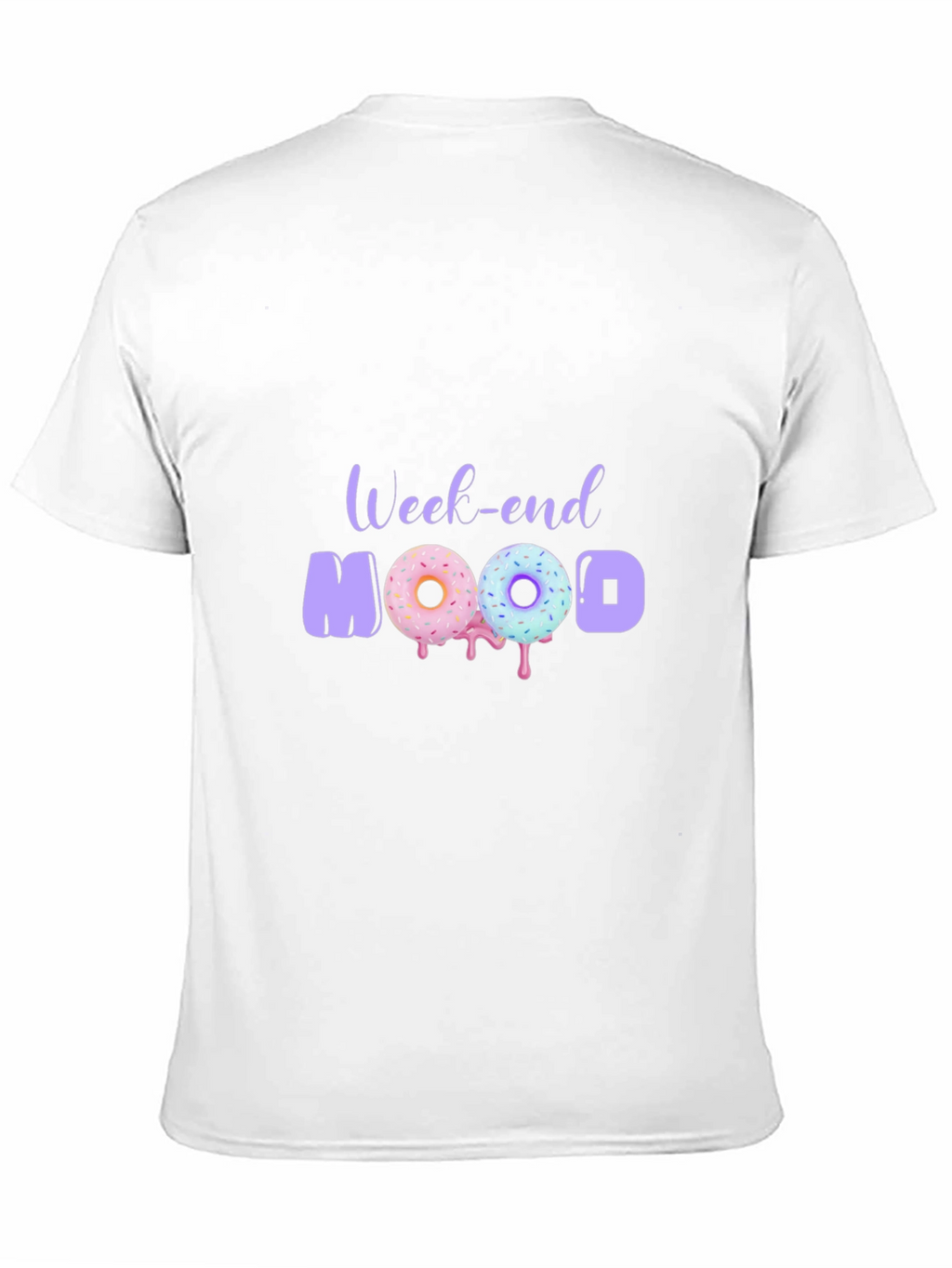 Weekend Mood Donut T-Shirt - Casual Style