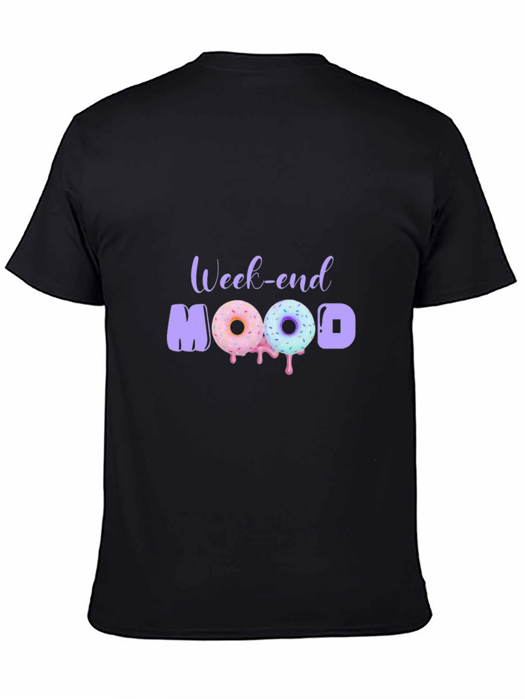 Weekend Mood Donut T-Shirt - Casual Style