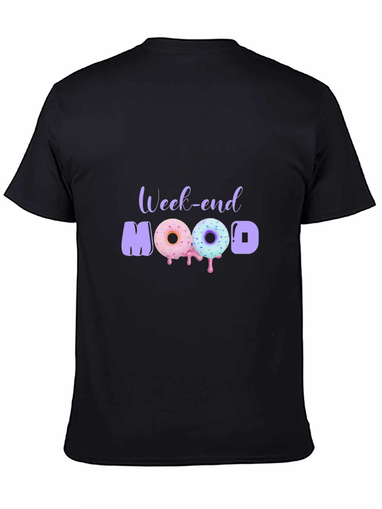 Weekend Mood Donut T-Shirt - Casual Style