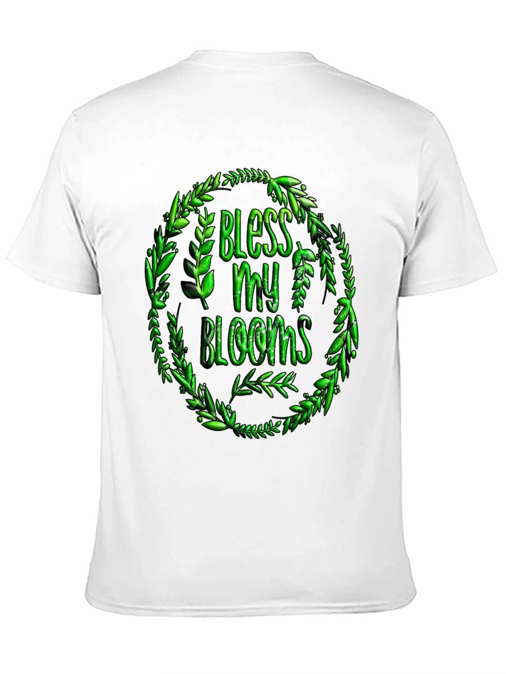 Bless My Blooms Graphic T-Shirt - Black