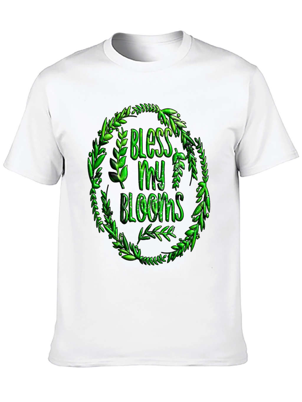 Bless My Blooms Graphic T-Shirt - Black