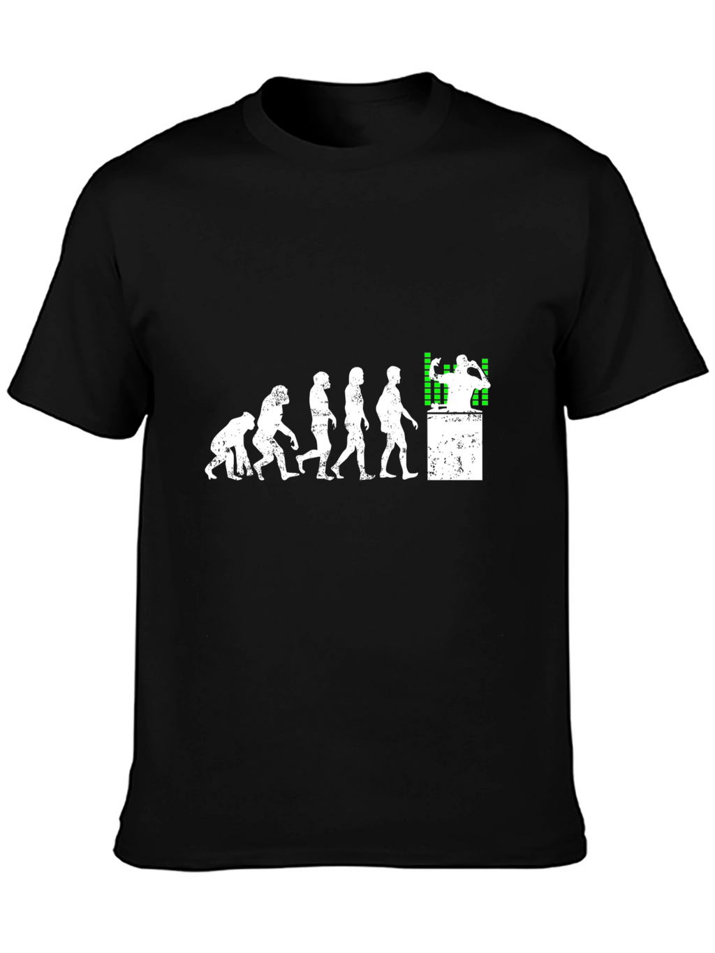 Evolution of DJ Black T-Shirt
