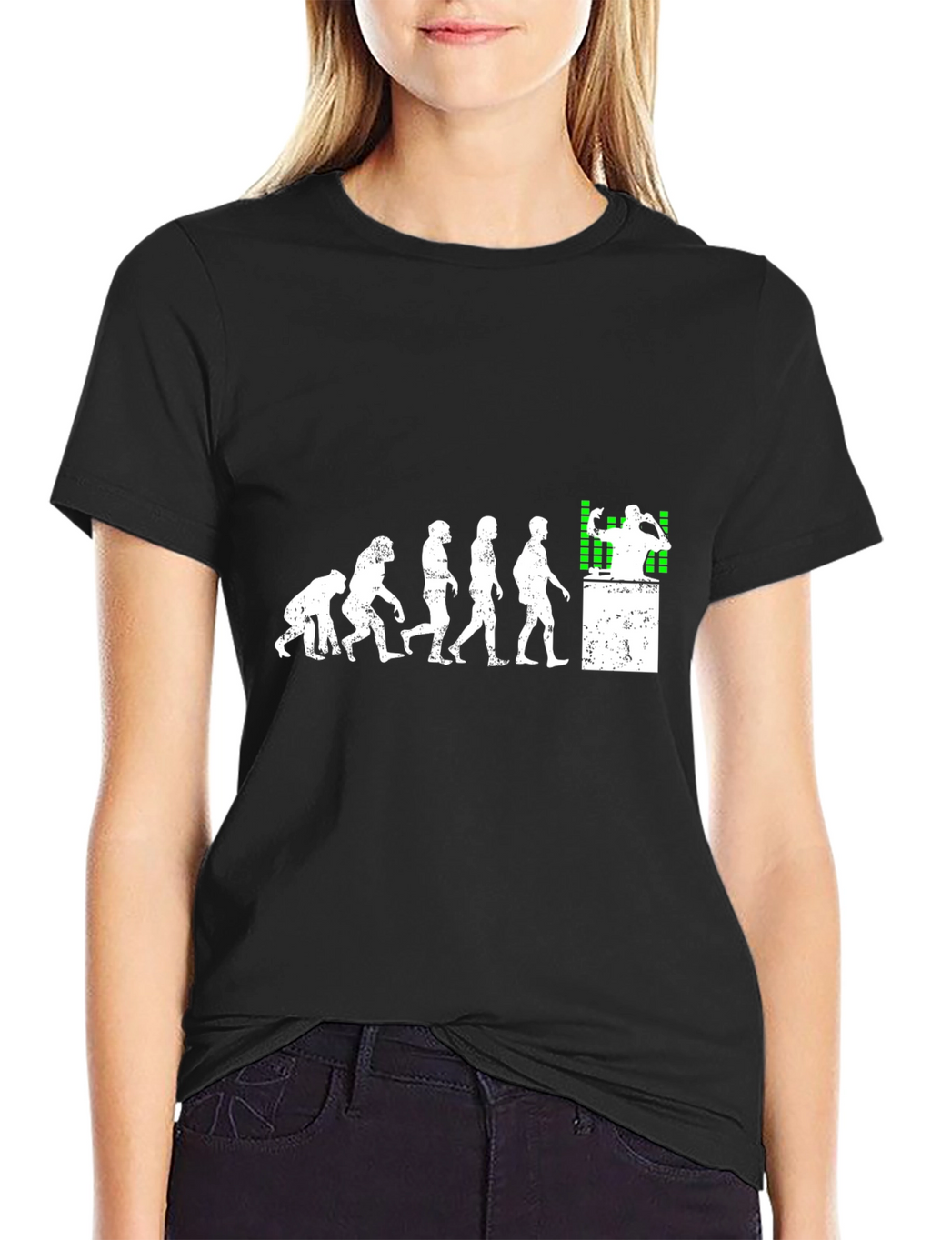 Evolution of DJ Black T-Shirt
