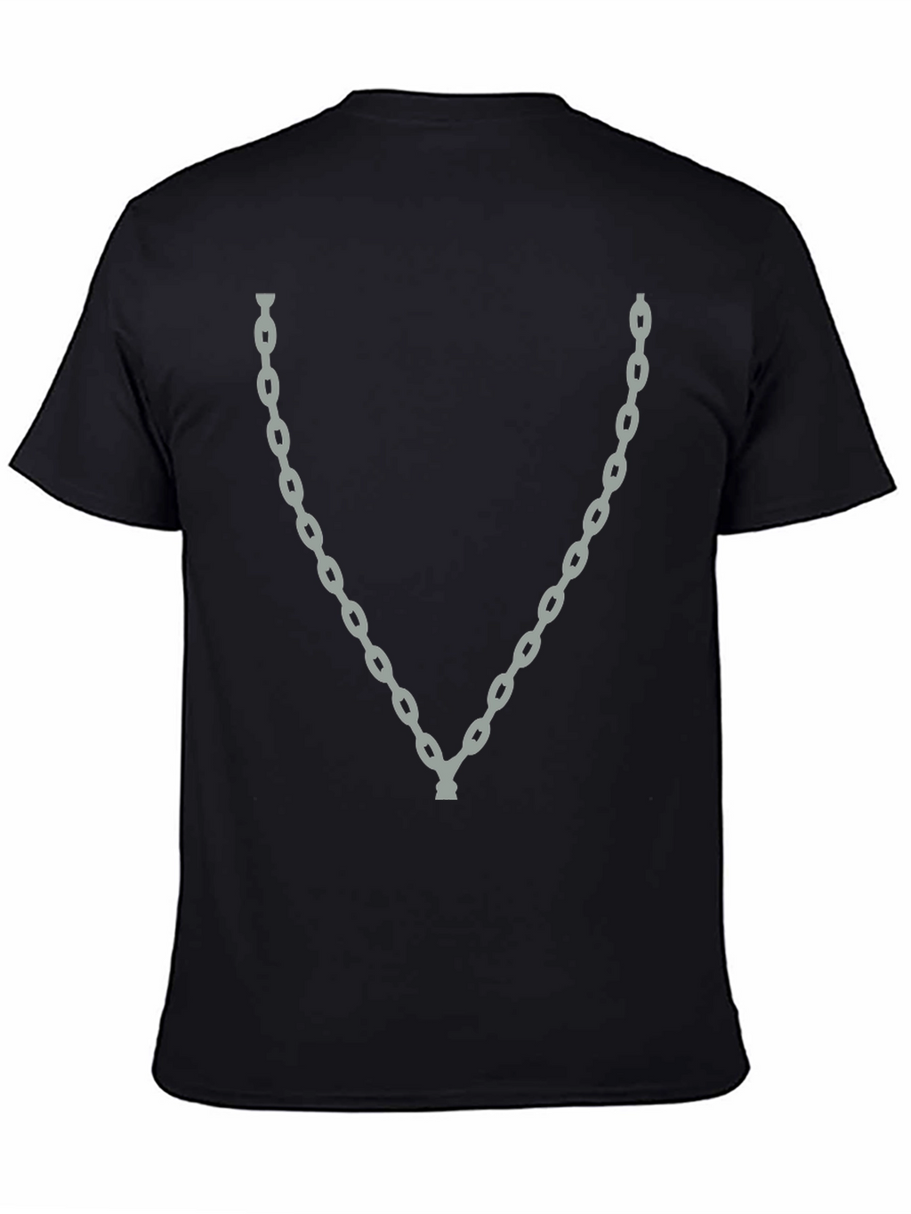 Chain Graphic Tee - Mens Black T-Shirt