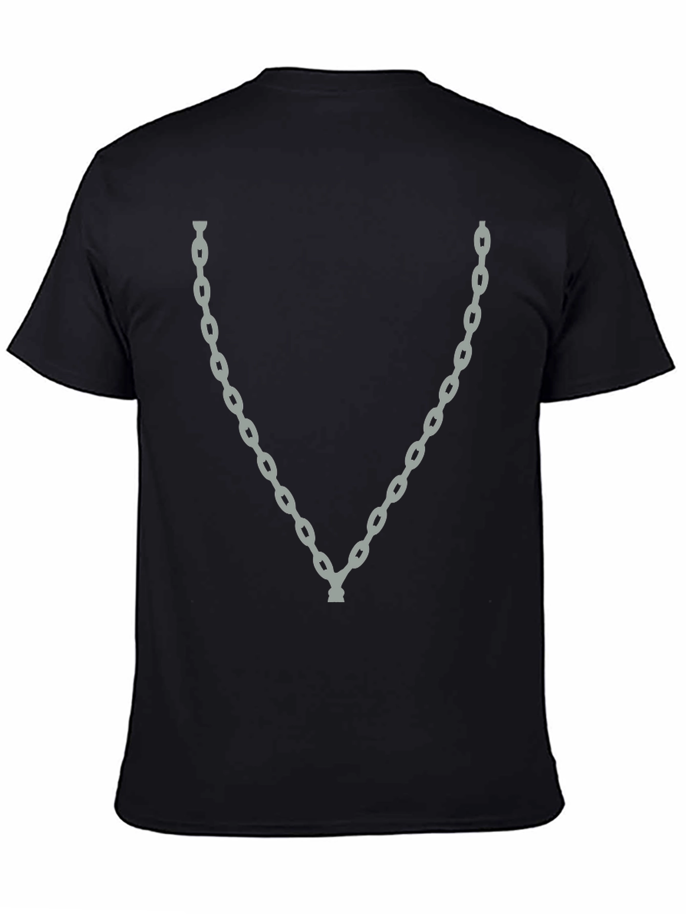 Chain Graphic Tee - Mens Black T-Shirt