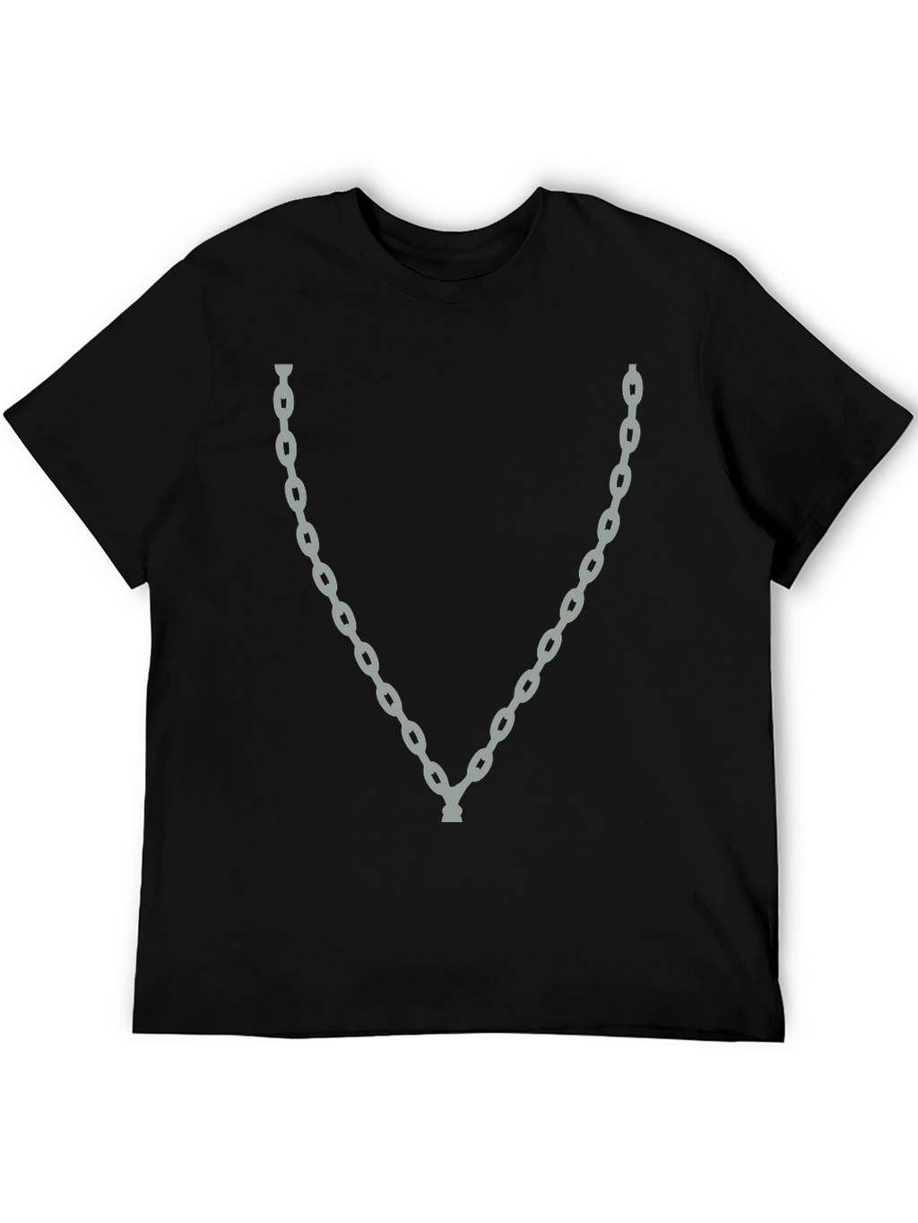 Chain Graphic Tee - Mens Black T-Shirt