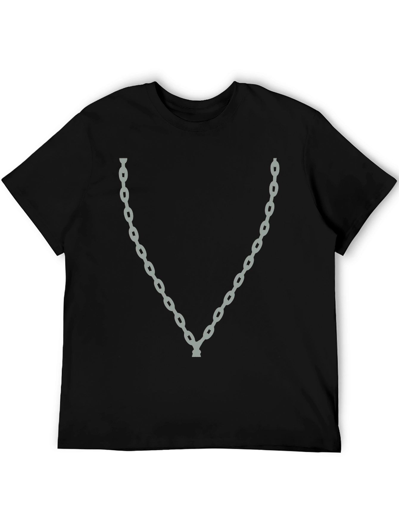 Chain Graphic Tee - Mens Black T-Shirt