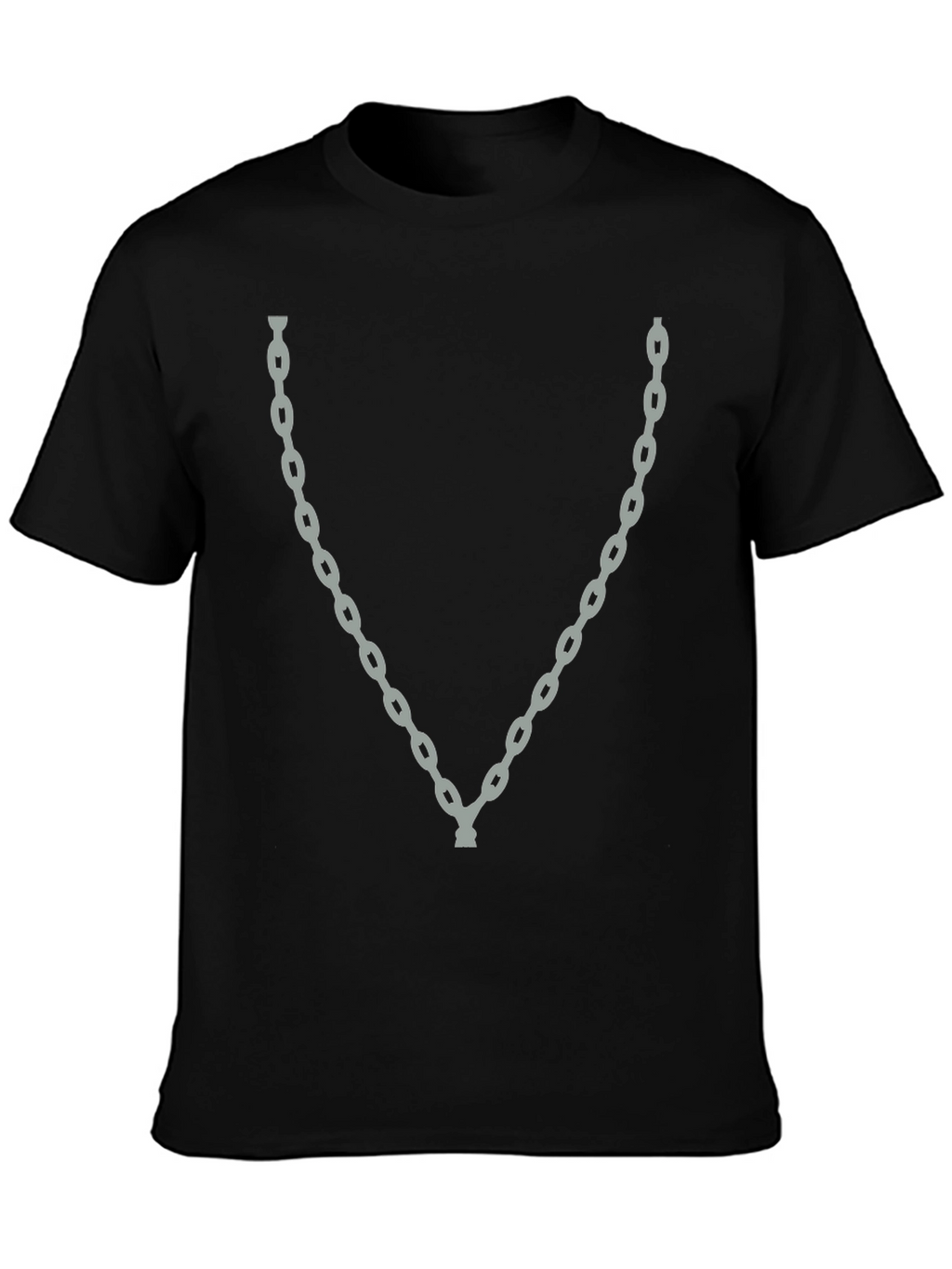 Chain Graphic Tee - Mens Black T-Shirt
