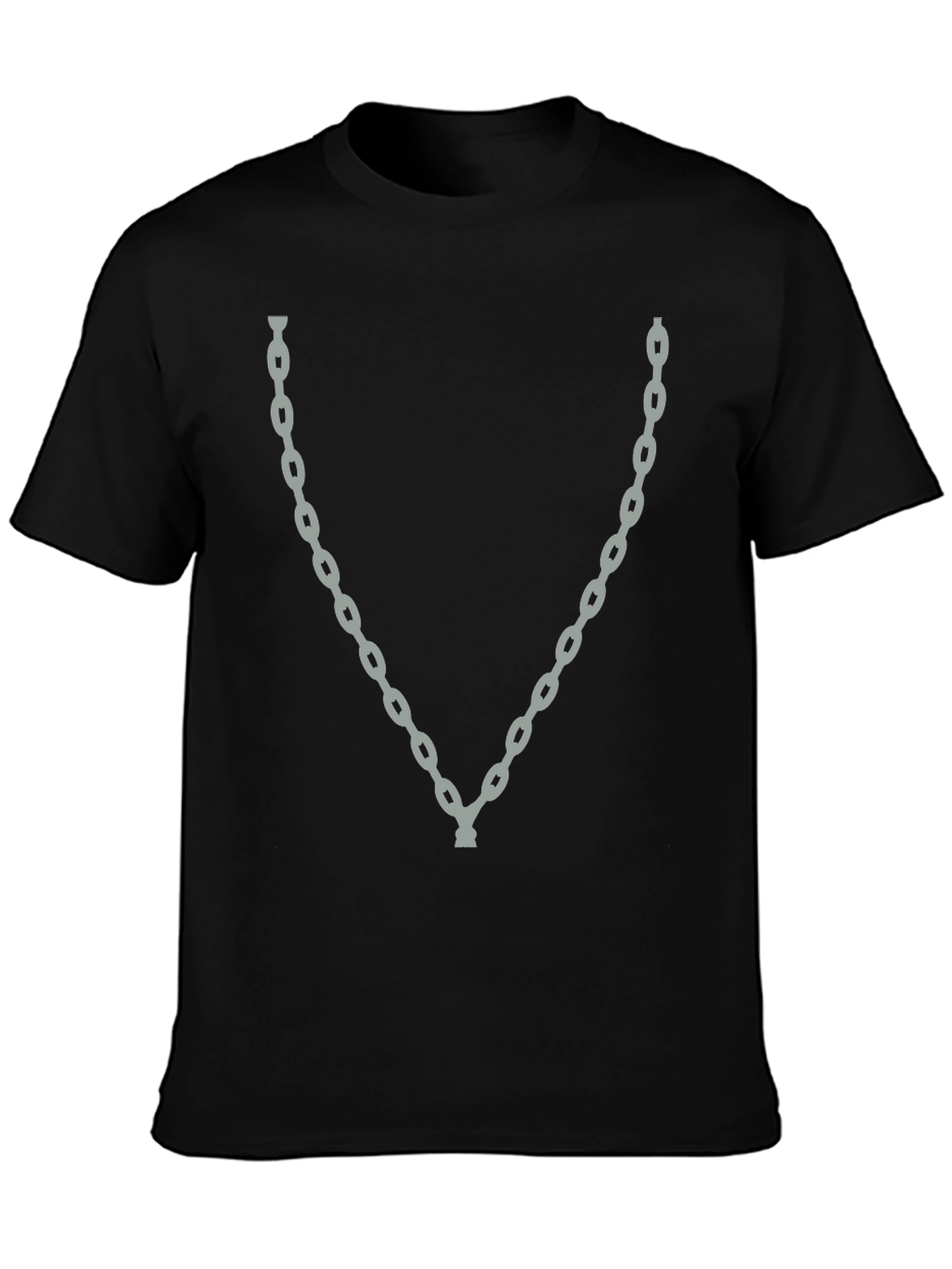 Chain Graphic Tee - Mens Black T-Shirt