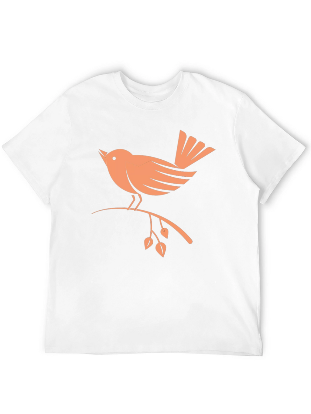 Bird on Branch Graphic Tee - Stylish Unisex Shirt