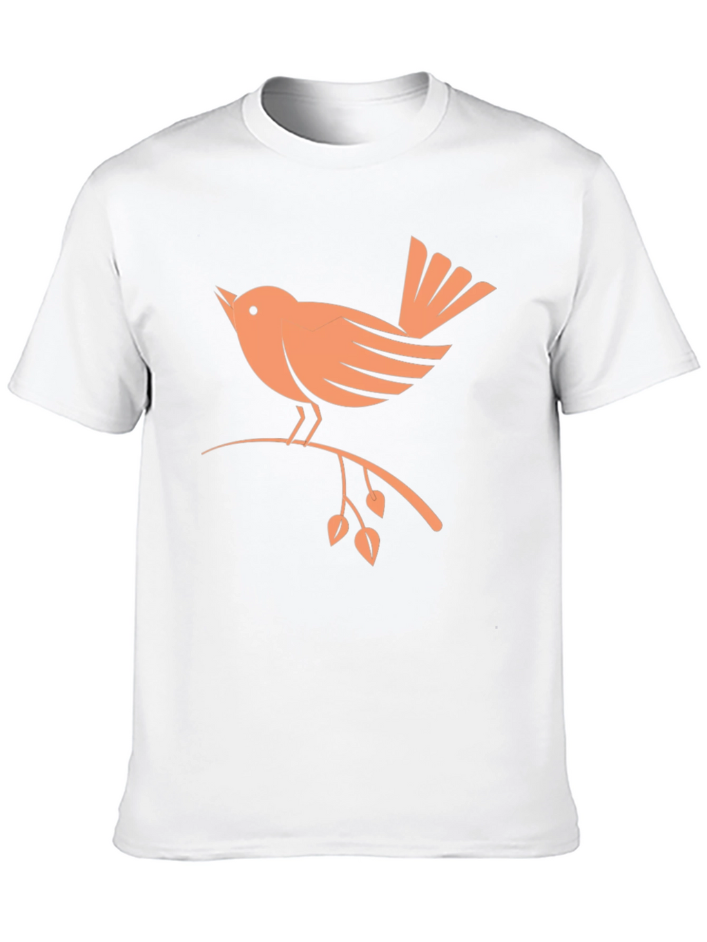 Bird on Branch Graphic Tee - Stylish Unisex Shirt