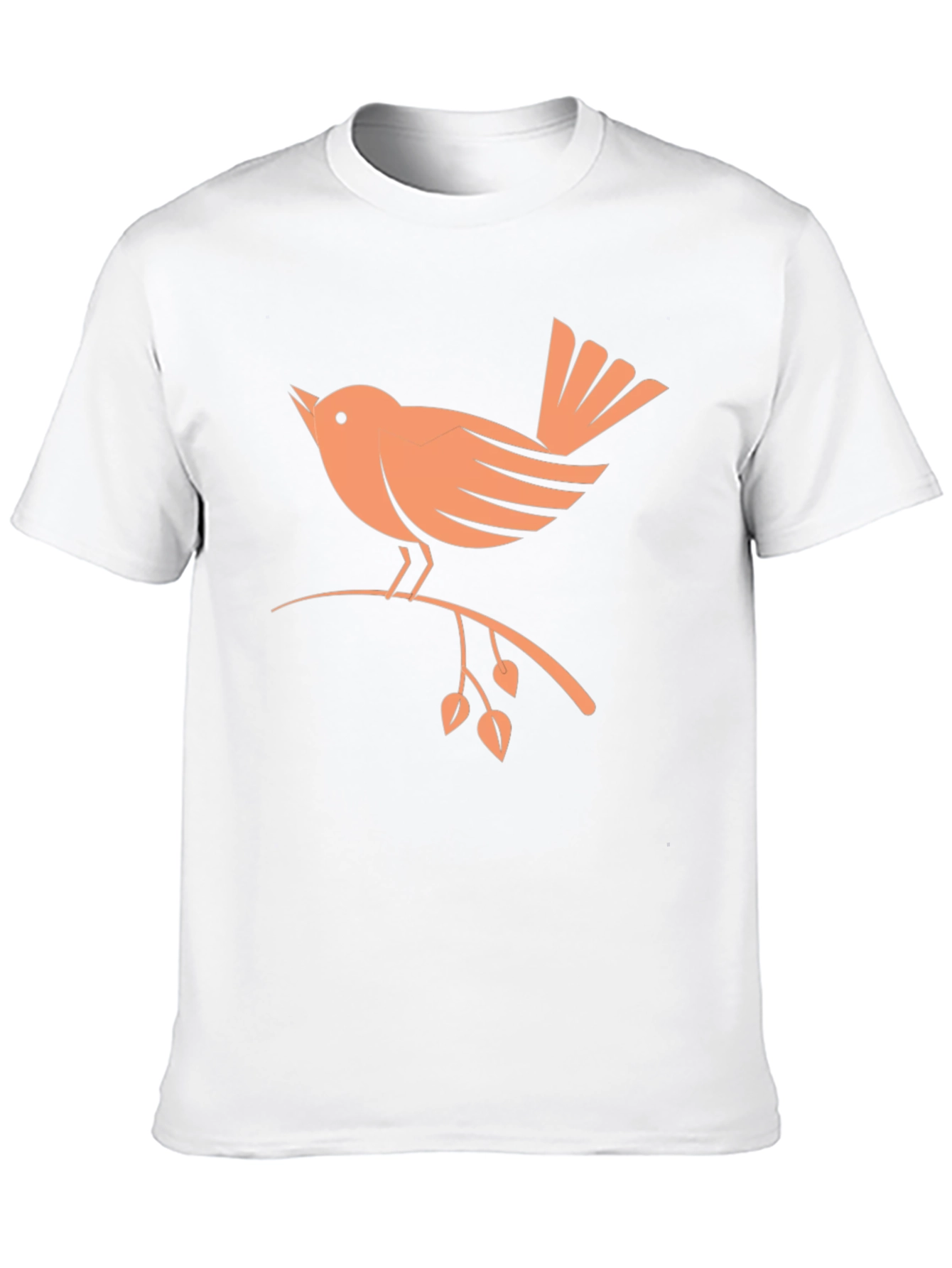 Bird on Branch Graphic Tee - Stylish Unisex Shirt