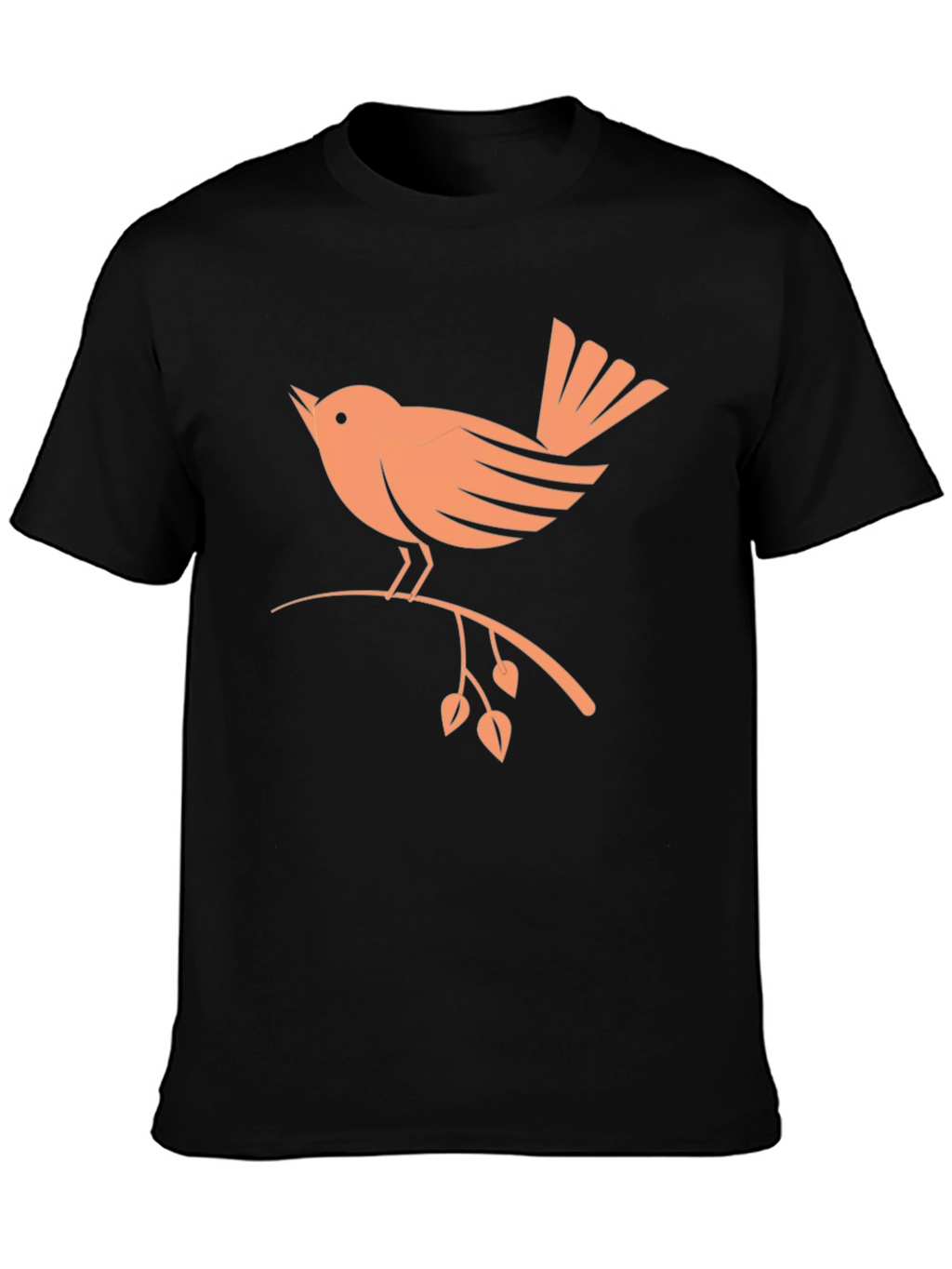 Bird on Branch Graphic Tee - Stylish Unisex Shirt