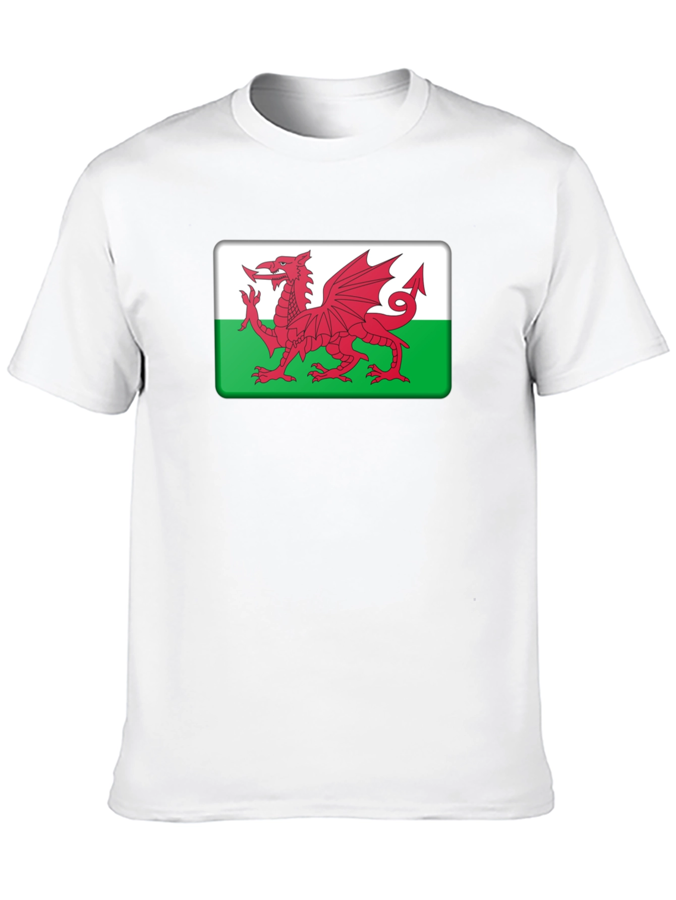 Welsh Dragon Flag T-Shirt Wales Cymru Pride