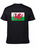 Welsh Dragon Flag T-Shirt Wales Cymru Pride