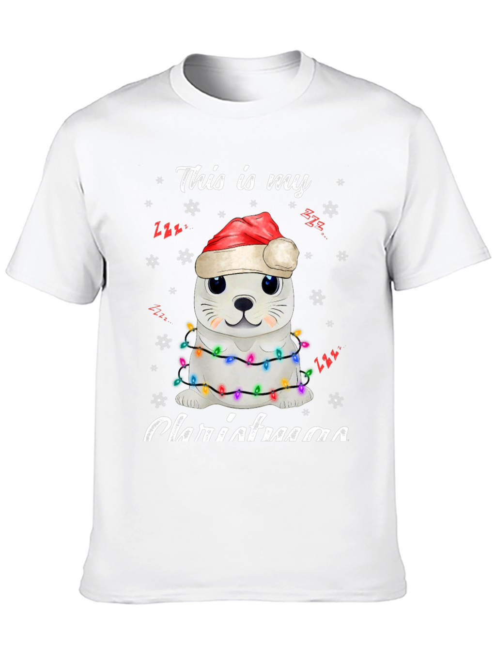 Christmas Seal T-Shirt - Holiday Apparel