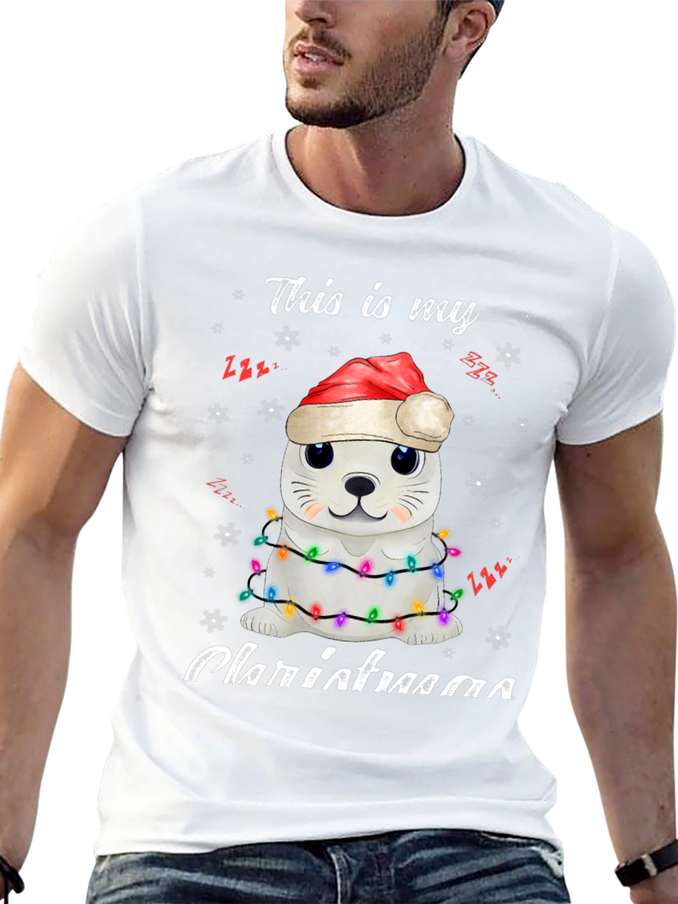 Christmas Seal T-Shirt - Holiday Apparel