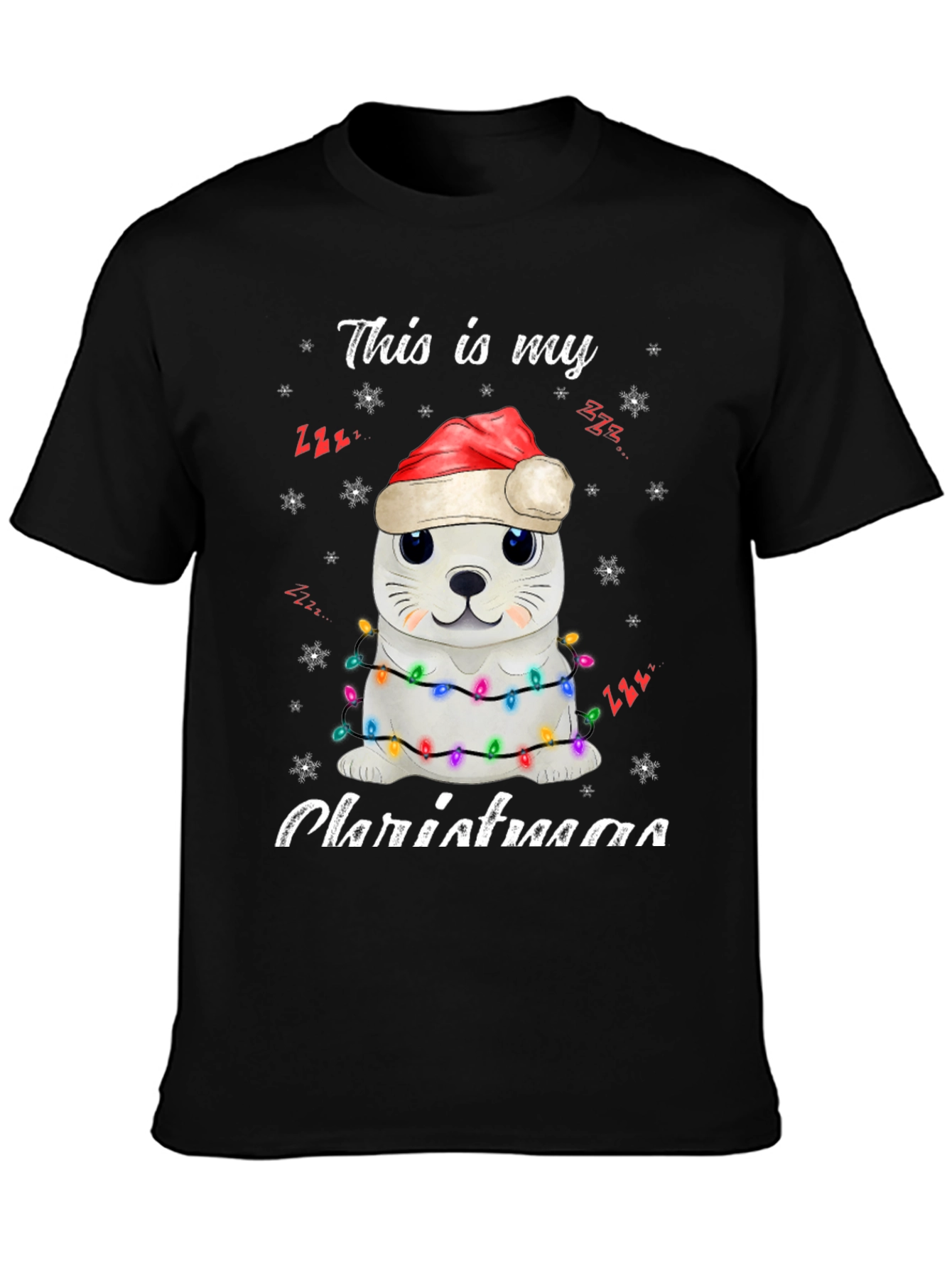 Christmas Seal T-Shirt - Holiday Apparel