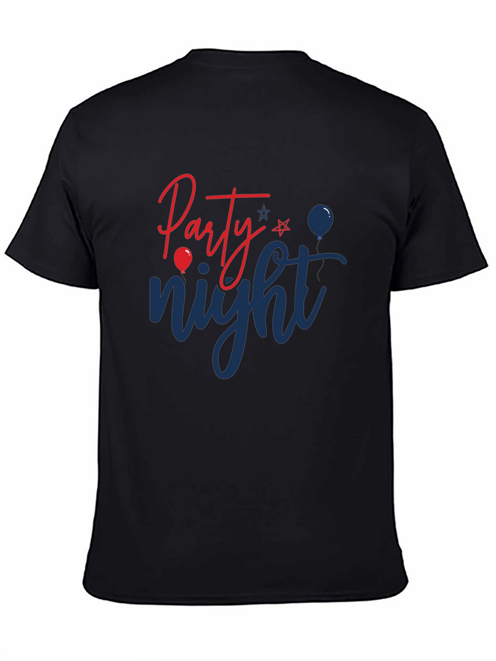 Party Night Graphic Tee - Black